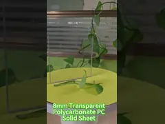 China Greenhouse Width 930mm 1mm PC Plastic Board Endurance Plate With Scratch Solution supplier
