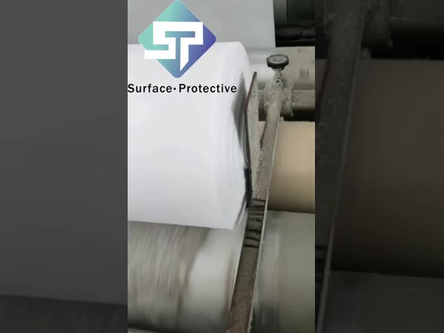 Painter Floor Protection Recycled Cotton Polyester Fleece Felt LDPE Laminated Roll Nonwoven Fabric