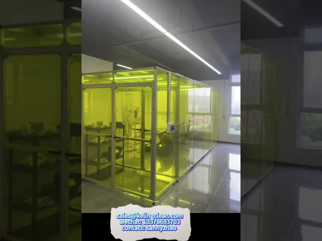 Unidirectional or Non-unidirectional Softwall Cleanroom for Pharmaceutical Industry