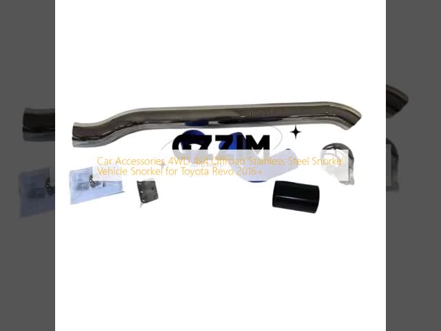 Car Accessories 4WD 4x4 Offroad Stainless Steel Snorkel Vehicle Snorkel for Toyota Revo 2016+