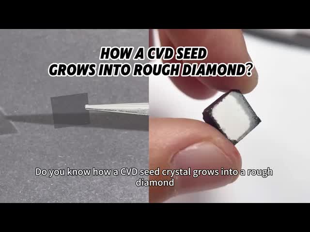 Rectangle Mono Crystal CVD Lab Grown Diamonds Mechanical Grade 12x3x1.5mm