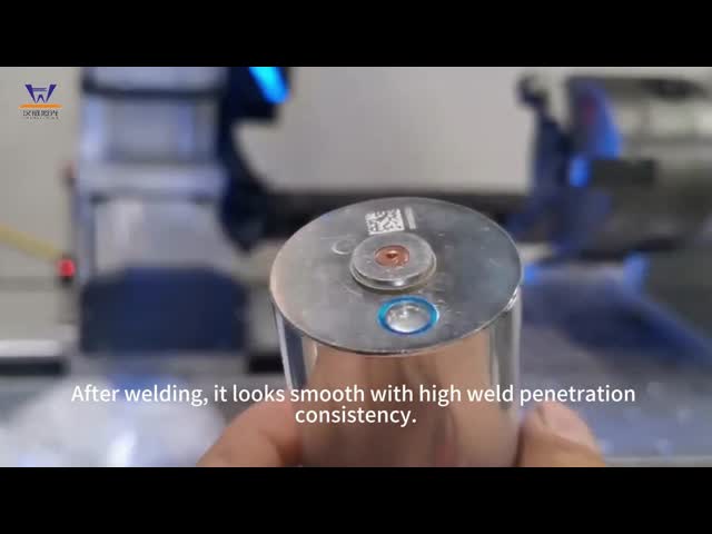 SEALING AND WELDING OF CYLINDRICAL BATTERIES LASER WELDING MACHINE