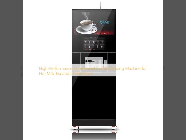 Subway Station Floor Standing Coffee Machine Milk Tea Vending Machine support IOT