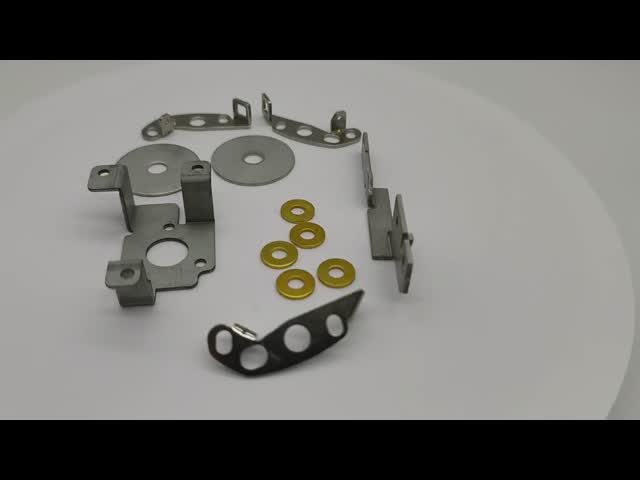 Custom Sheet Metal Stamping Parts 0.5-25mm Thickness ROHS Compliant