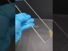 ​​Custom Sapphire Optical Window 222mm×74mm×4mm Wear Resistance for Infrared windows