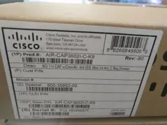AIR-CAP3602I-C-K9 Indoor Wireless Access Point With Transmission Speed 450 Mbit / S