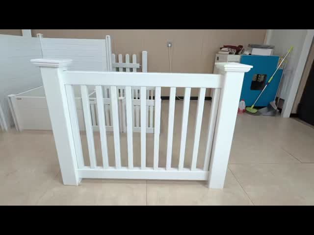 Durability Vinyl Pool Fencing Versatile Styles 8*4ft Cost Effective