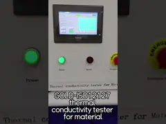 ISO 12127 Contact Heat Transmission Combustion Tester For Clothing