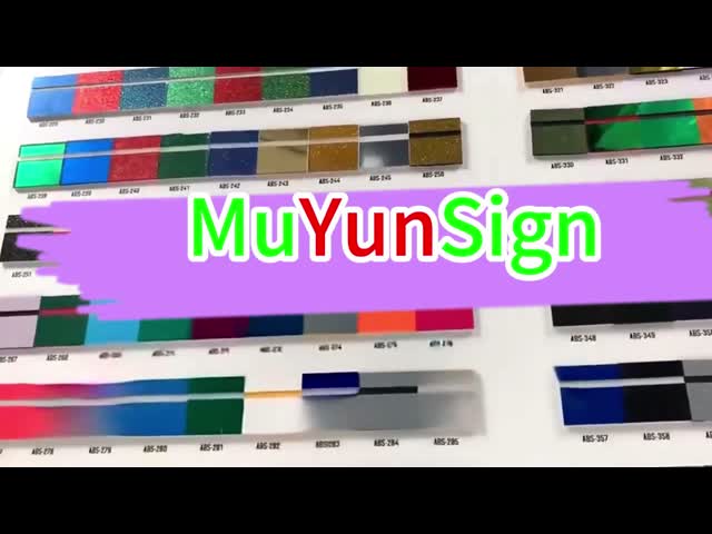 Two Layer Colored ABS Double Color Plastic Sheet For Laser Engraving Board