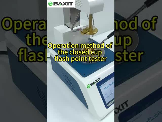 High-Performance Petroleum Insulating Oil Closed-Cup Flash Point Tester video