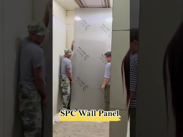SPC Wall Panel Surprise Price 600*2440mm waterproof and flame retardant microcrystalline stone wall panel eco-friendly bathroom and shower for Interior Decorative Panels