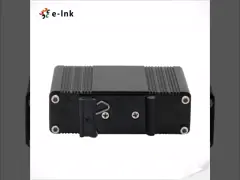 Industrial 10/100/1000Mbps 802.3bt PoE++ Splitter Output Voltage 24VDC Supports DIN-Rail & Wall-mount installation