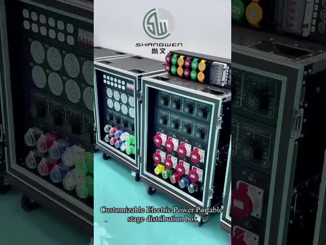 Stage Light Power Distribution Box 12 Channels 19-Pin PHLTD  Professional  Equipment Electrical  Power Distribution Box