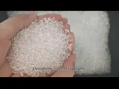 Transparent Food Grade K Resin (Butadiene-Styrene Copolymer), High Impact Resistance, Ideal for Making Plastic Containers