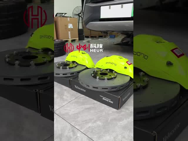 HEUR Brake Carbon Ceramic Disc For Audi S4 B8 Refit 380*36MM Front Set