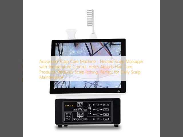 Electric Scalp Care Machine 130W Heated Scalp Massager With Temperature Control
