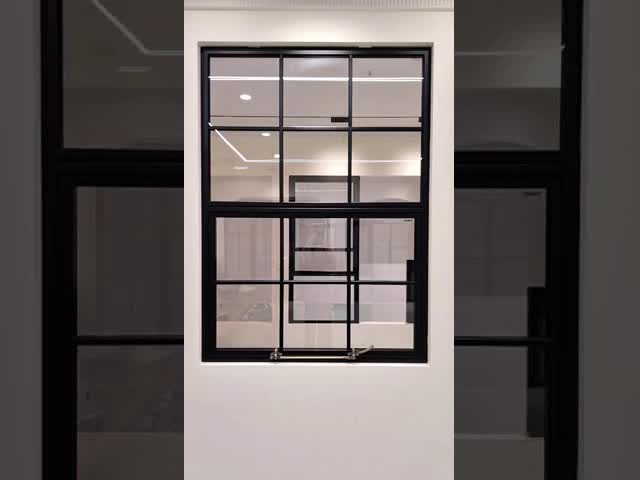 Custom Made Aluminum French Windows Awning Window With Precision Rain Diverter