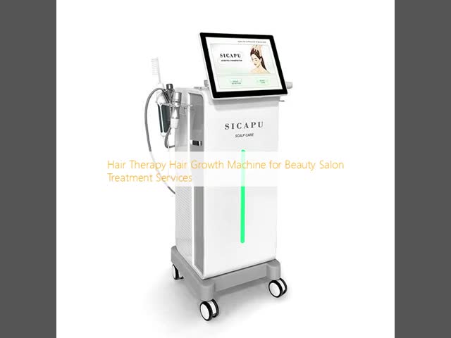 Beauty Salon Therapy Hair Growth Machine With 15 Inch Touch Screen