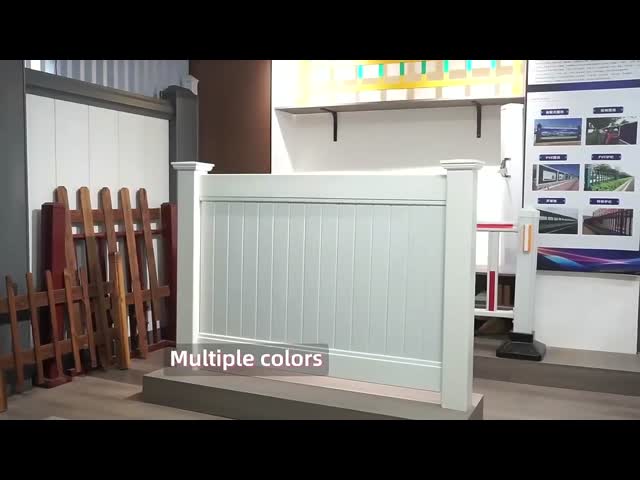Customizable White Vinyl Pool Fencing Easy To Install High Durability
