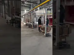 High-performance Floor rail coating line, widely used in various products