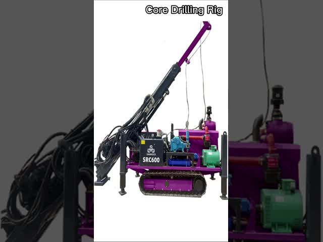 Rock Core Drilling Machine Depth 1000m Geological Drill Equipment Diamond Core Drilling Rig