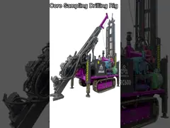 Rock Core Drilling Machine Depth 1000m Geological Drill Equipment Diamond Core Drilling Rig
