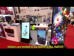 China High Brightness 4500Nits Waterproof Portable LED Signage , Battery-Powered Digital Signage With Metal Frame supplier