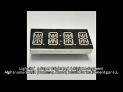 China Ultra White 0.56 4 Digit LED Clock Display Common Cathode For Digital Clock Indicator supplier