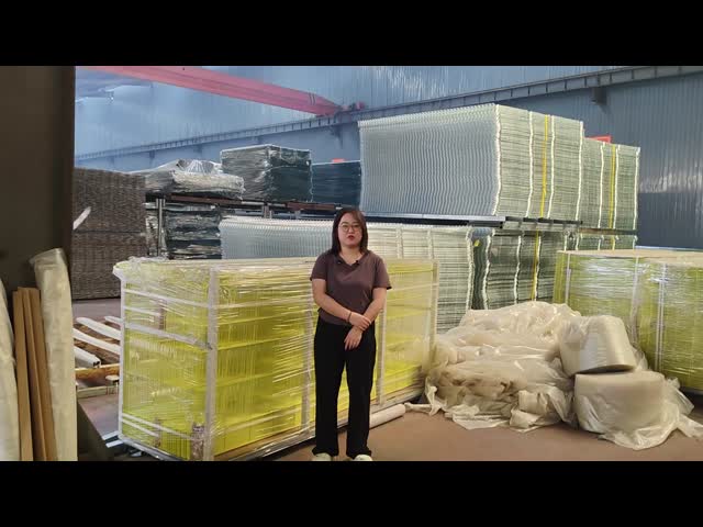 Security Edge Protection Barrier Fall Protection Wire Mesh Fence Building