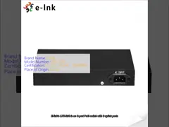 Commutateur Ethernet à liaison montante à 8 ports 10/100BASE-T PoE et 2 ports 100BASE-T