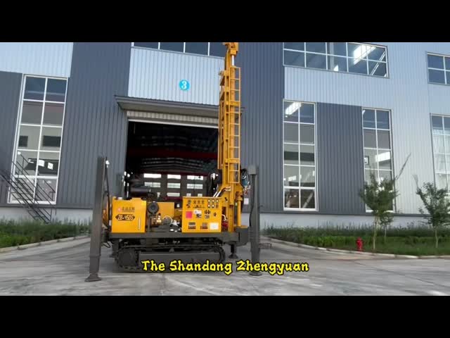 The ZB450S crawler water well drilling rig is stable and reliable, with strong adaptability.