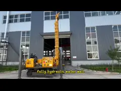 The ZB450S crawler water well drilling rig is stable and reliable, with strong adaptability. video