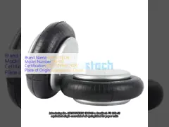 Contitech FS 200-10 G1/4 Single Convoluted Pneumatic Air Spring for Paper Mill