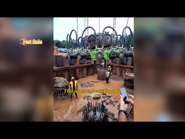 Pile Foundation Cutting Machine Noise Level ≤85dB 1000-1200kg Weight Max 500mm