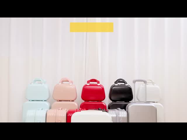 Mini suitcase lightweight small boarding travel luggage TSA lock password travel suitcase small men's 18-inch small fresh