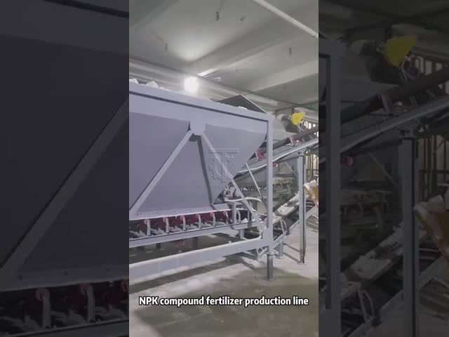 High Efficiency Dry Powder Roller Extrusion Granulator Line for NPK Compound Fertilizer Production