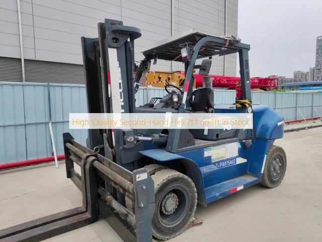 High-Quality Second-Hand Heli 7t Forklift in Stock
