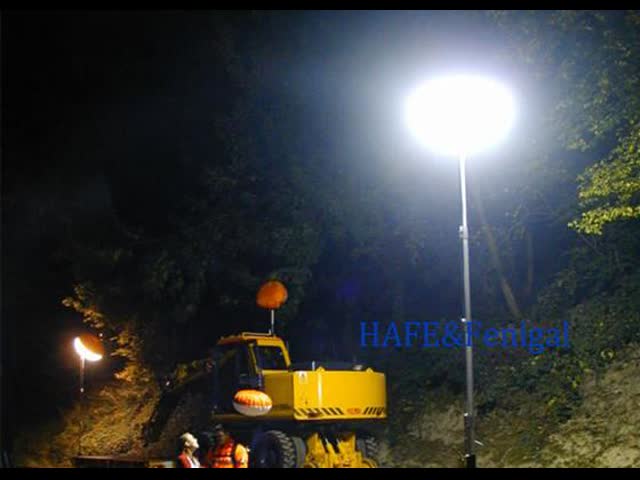 A New Choice for Night Work Lighting! Safe SUN Series 400W LED Balloon Light, Balancing Safety and Efficiency