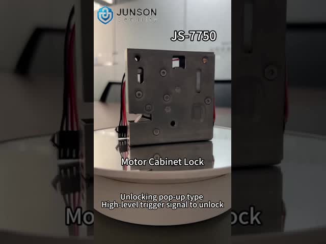 Solenoids type Electric cabinet lock with Dual feedback sensor