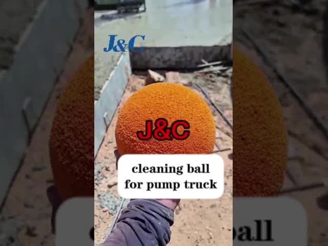 DN125 Concrete Pump Cleaning Sponge Ball for Pipe