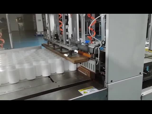Plastic Empty Bottle Packing Machine Fully Auto 500ml 3000BPH-4500BPH