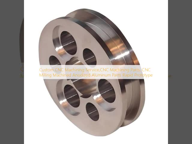 Anodized Titanium Turning Parts Aluminum Alloy Machined Metal Parts Polishing