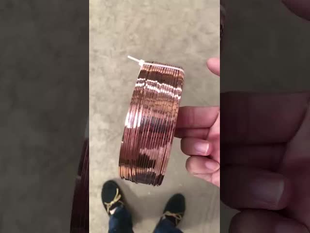 2.25x0.5mm Copper Coated Flat Stitching Wire for Carton Cardboard Boxes