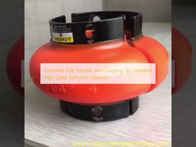 Standard Size Flexible Jaw Coupling with TPU Material and High Load Carrying Capacity