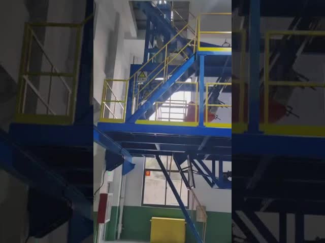 Overhead Contact Free Suspended Batch Off Cooler For Hot Rubber Sheets