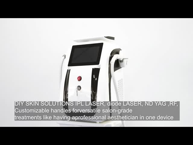 2 In 1 Diode Laser Nd YAG Laser Hair Removal Machine NO Q-Switch