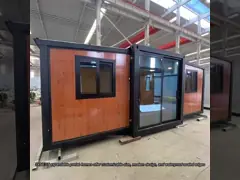 Expandable Prefab Homes with 2 KN/m2 Floor Loading Waterproof Paint Sealed Edges and Customizable Size