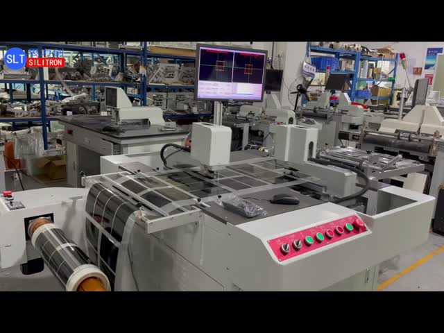 500mm Width Roll-to-Roll Dual-Head CCD Hole Punching Machine for Conductive Film/Trademarks/Labels