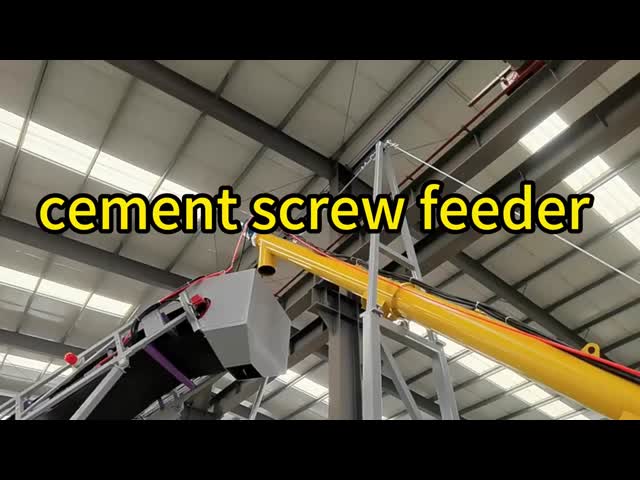 Custom Adjustable Speed Stainless Steel Heat Resistant Screw Conveyor and Auger Feeder for Cement and Fertilizer