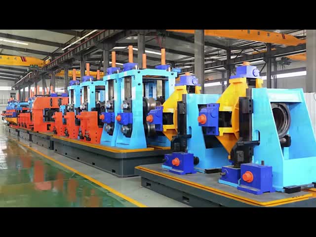 60mm Round Welded Pipe Tube Mill Machine for Carbon Steel